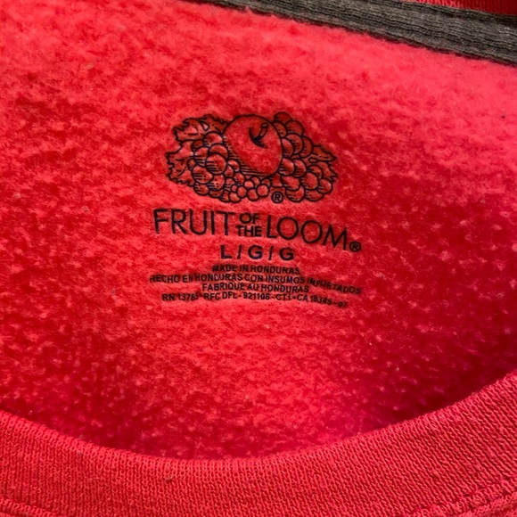 Plain fuchsia pink crewneck - Picture 4 of 4